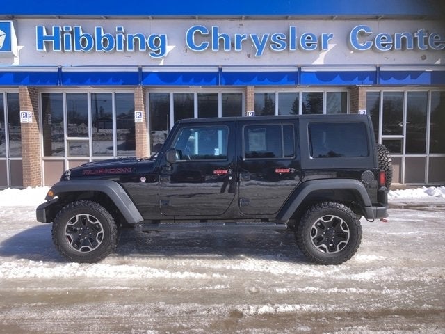 Used 2016 Jeep Wrangler Unlimited Rubicon with VIN 1C4BJWFG2GL112837 for sale in Hibbing, Minnesota