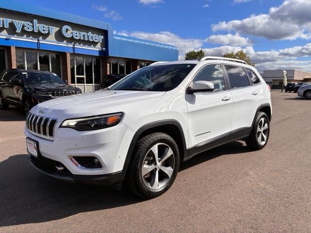 Used 2021 Jeep Cherokee Limited with VIN 1C4PJMDX2MD200693 for sale in Hibbing, Minnesota