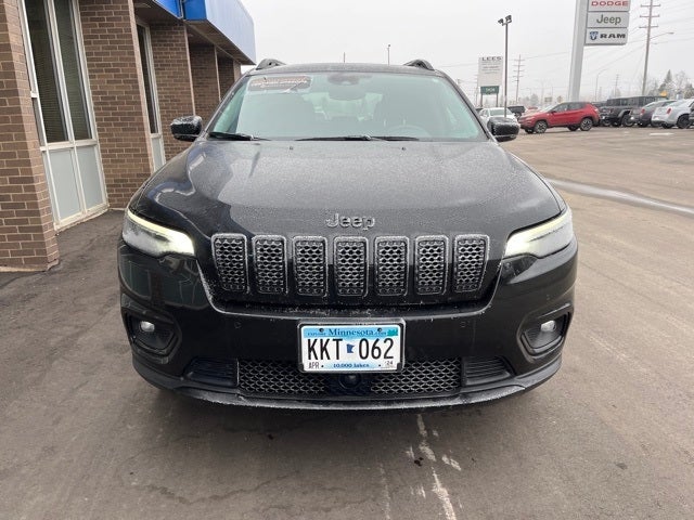 Certified 2023 Jeep Cherokee Altitude Lux with VIN 1C4PJMMB6PD107619 for sale in Hibbing, Minnesota