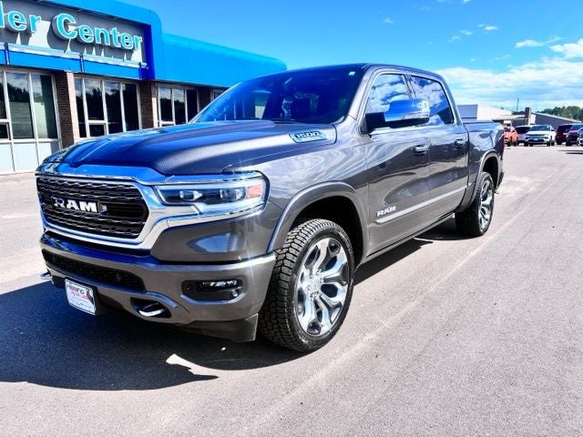 Used 2021 RAM Ram 1500 Pickup Limited with VIN 1C6SRFHT3MN829984 for sale in Hibbing, Minnesota