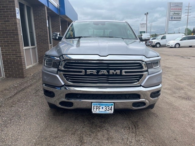 Used 2021 RAM Ram 1500 Pickup Laramie with VIN 1C6SRFJT0MN641031 for sale in Hibbing, Minnesota