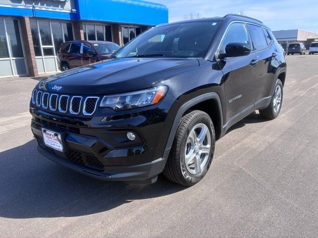 Used 2024 Jeep Compass Latitude with VIN 3C4NJDBN5RT604758 for sale in Hibbing, Minnesota