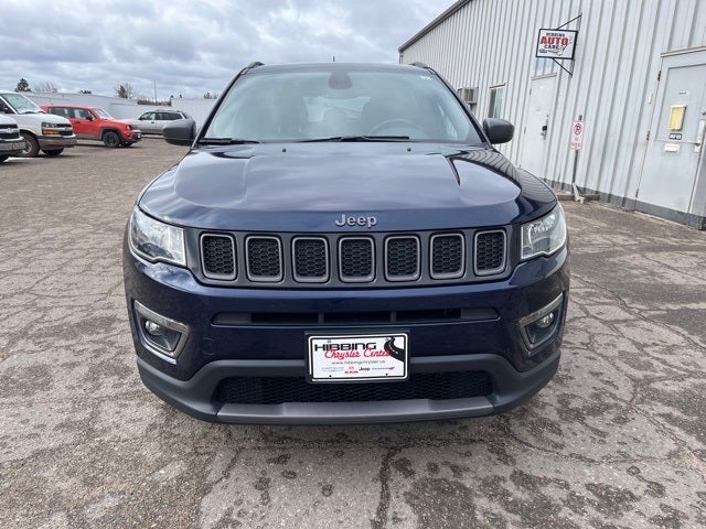 Certified 2021 Jeep Compass 80th Spec. Edition with VIN 3C4NJDEB2MT593292 for sale in Hibbing, Minnesota